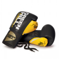 Боксерские перчатки Green Hill TAIPAN, цвет чёрно-желтый